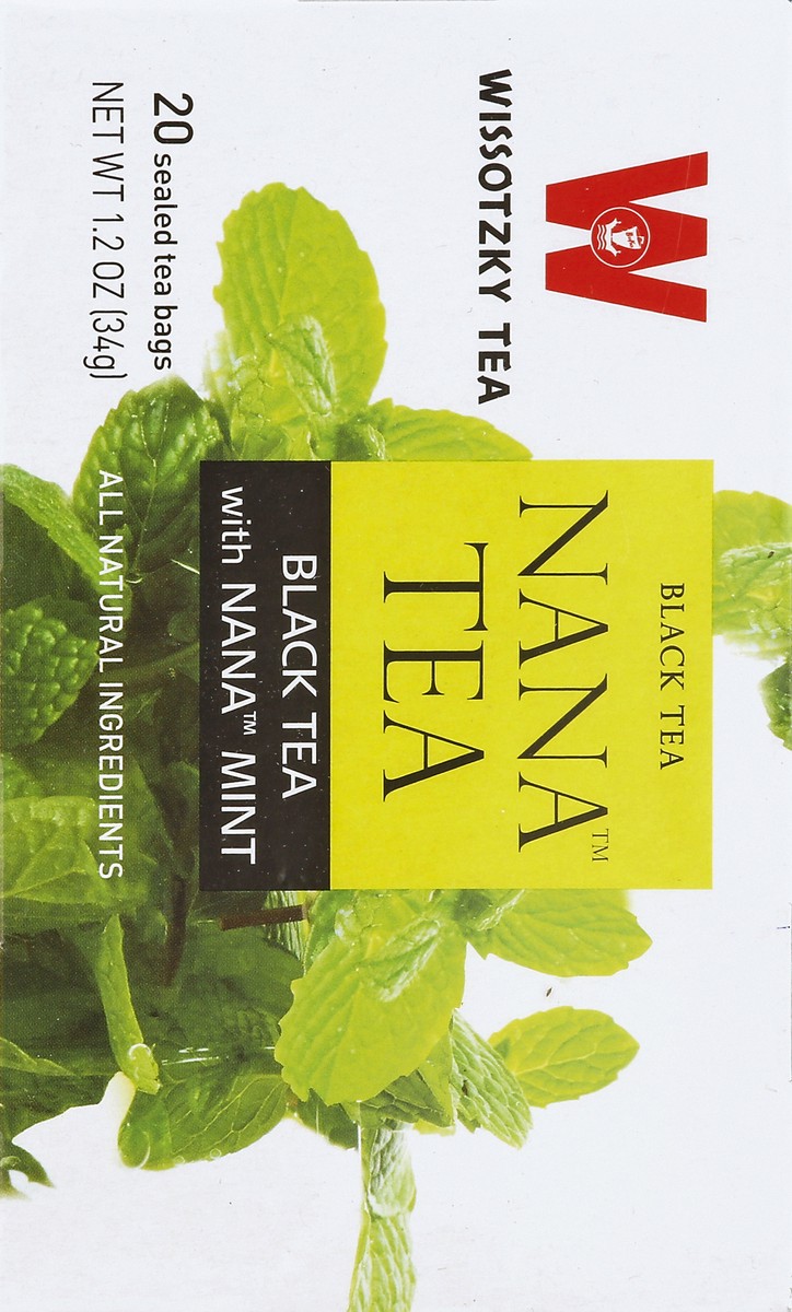 slide 3 of 4, Wissotzky Tea Tea Bags Black Tea with Nana Mint - 20 ct, 20 ct