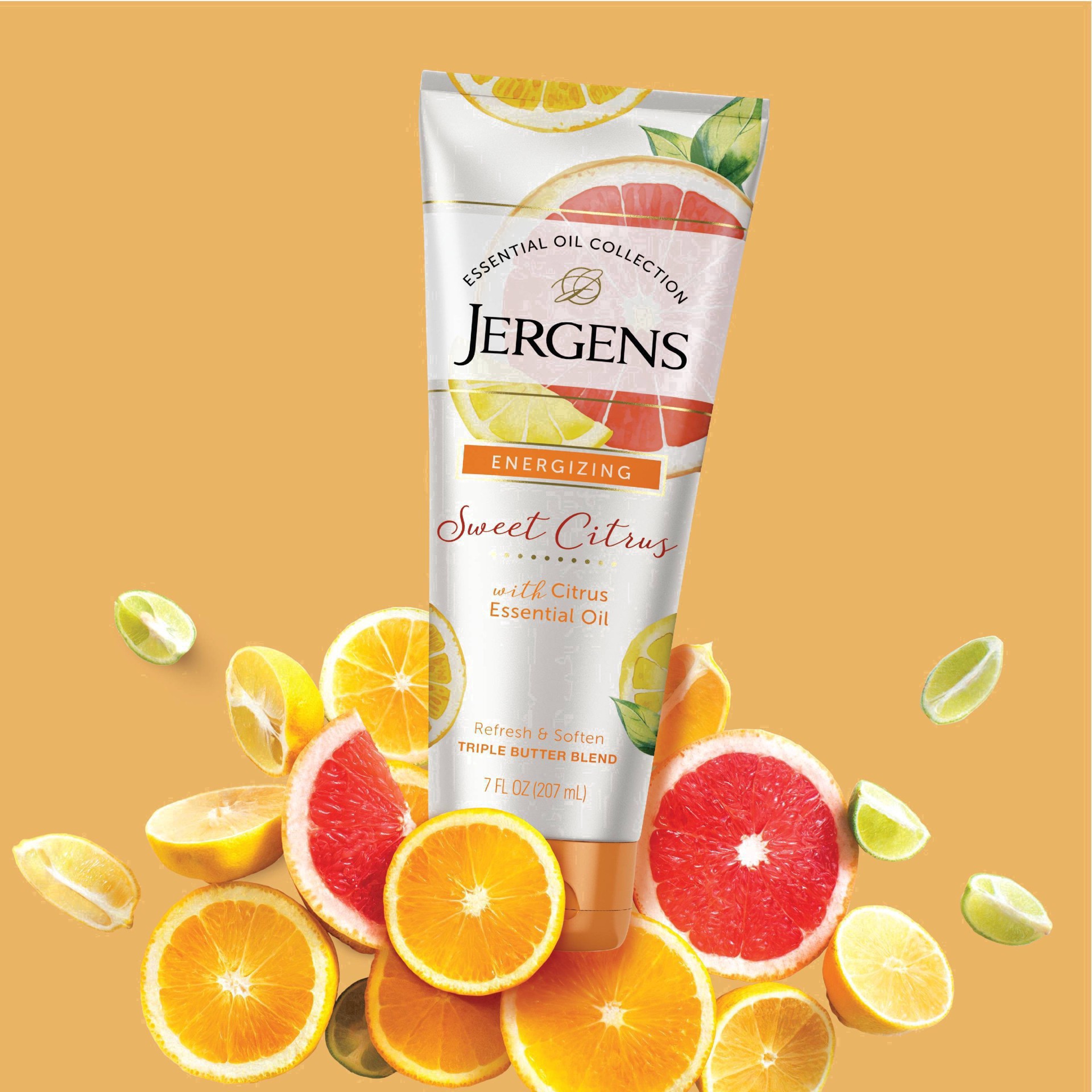 slide 84 of 88, Jergens Sweet Citrus Butter Hand and Body Lotion, 7 oz