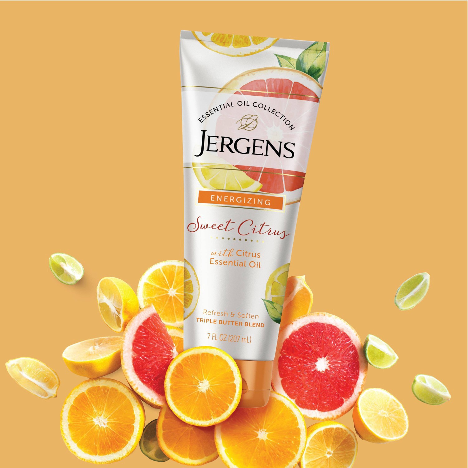 slide 61 of 88, Jergens Sweet Citrus Butter Hand and Body Lotion, 7 oz