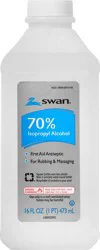 Swan 70% Isopropyl Alcohol 16 fl oz