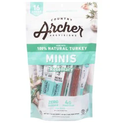 Country Archer Provisions Classic Minis Turkey Sticks 16 - 0.46 oz Sticks