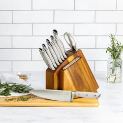 Hy-Vee Seasons 14 Piece Kingston Forged Knife Block Set