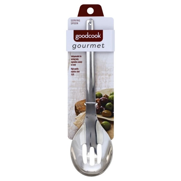 slide 1 of 1, Good Cook Gourmet Slotted Serving Small Packoon, 1 ct