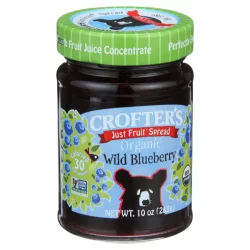 Crofter's Just Fruit Spread Organic Wild Blueberry