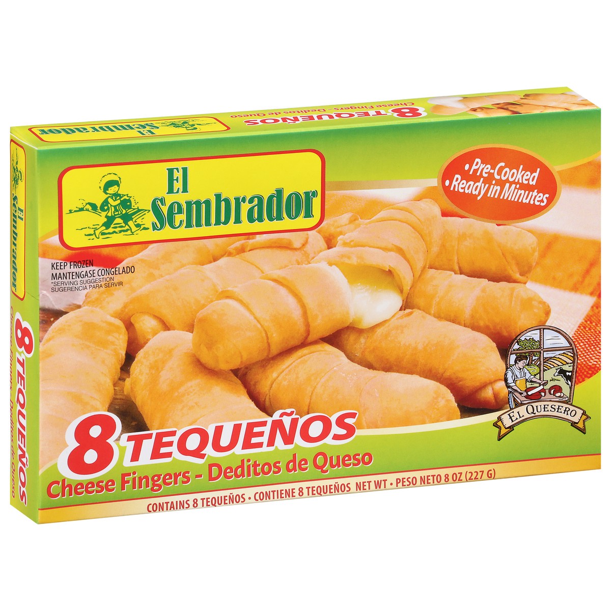 slide 4 of 9, El Sembrador Cheese Fingers 8 oz, 8 oz