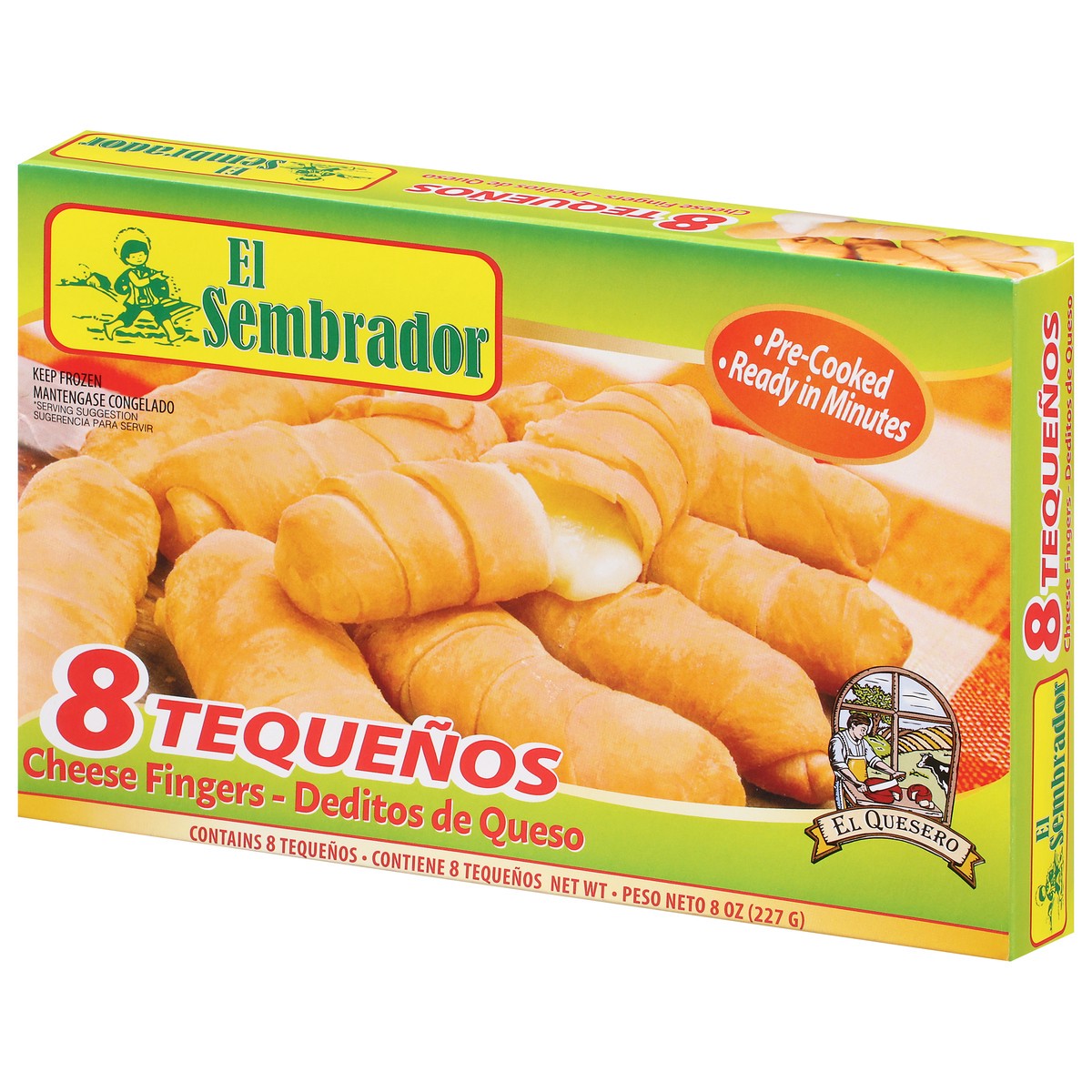 slide 3 of 9, El Sembrador Cheese Fingers 8 oz, 8 oz