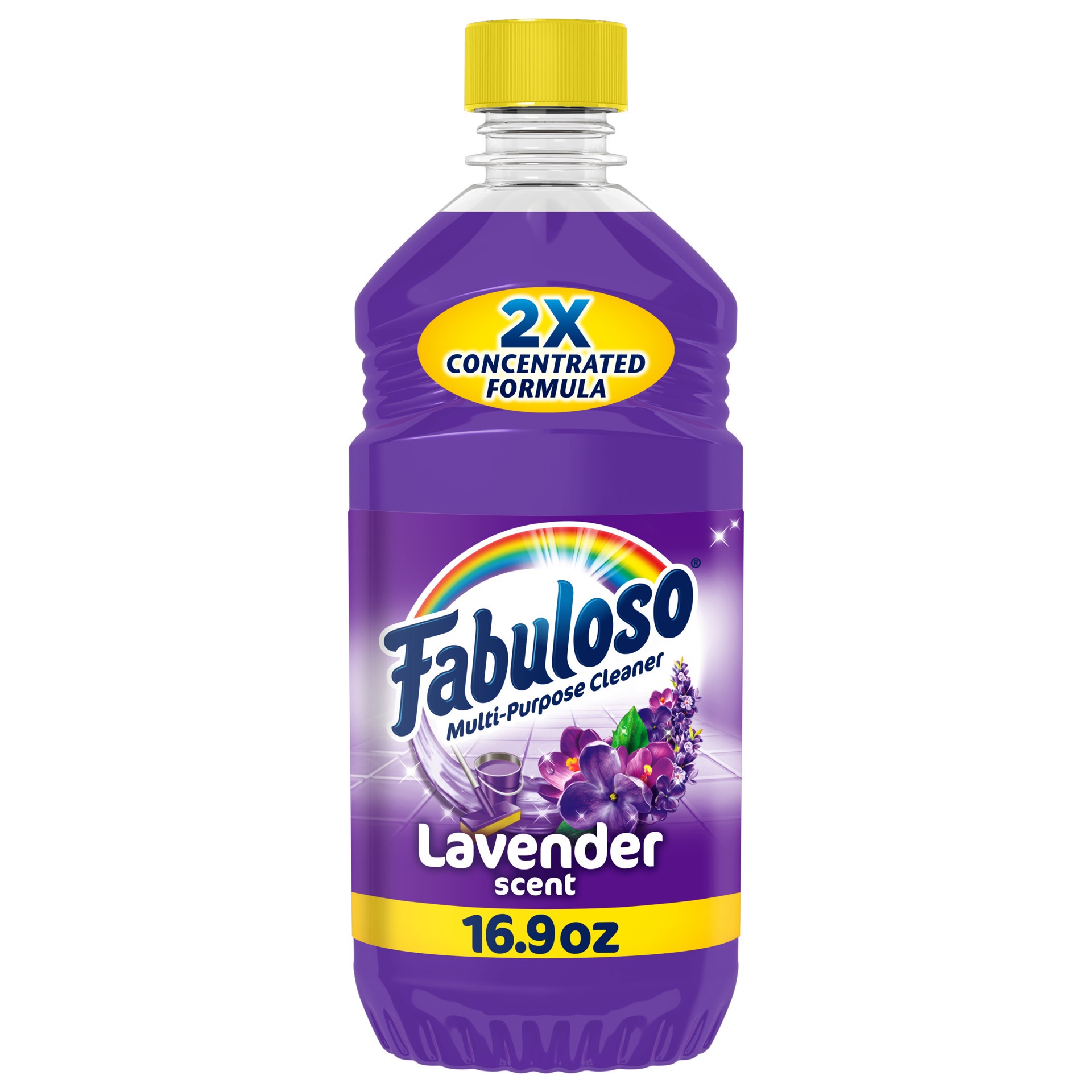 slide 1 of 10, Fabuloso Multi-Purpose Cleaner 2x Concentrated, Lavender - 16.9 fluid ounce, 16.9 oz