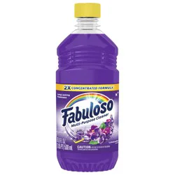 Fabuloso Multi-Purpose Cleaner, 2X Concentrated Formula, Lavender Scent, 16.9 Oz.