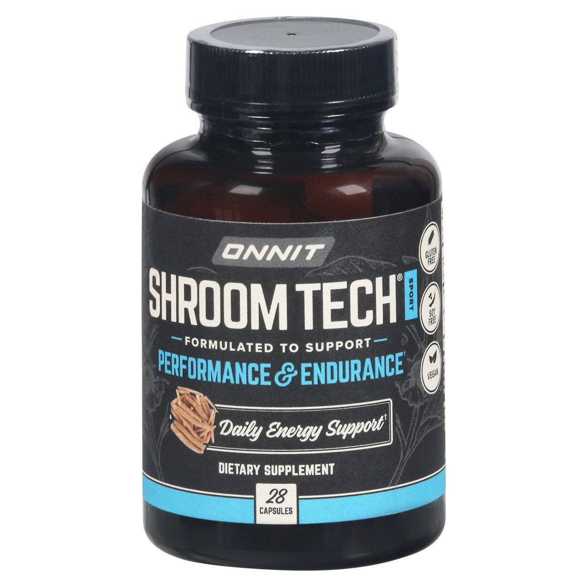 slide 12 of 13, Onnit Shroom Tech Sport Dietary Supplement, 28 ct