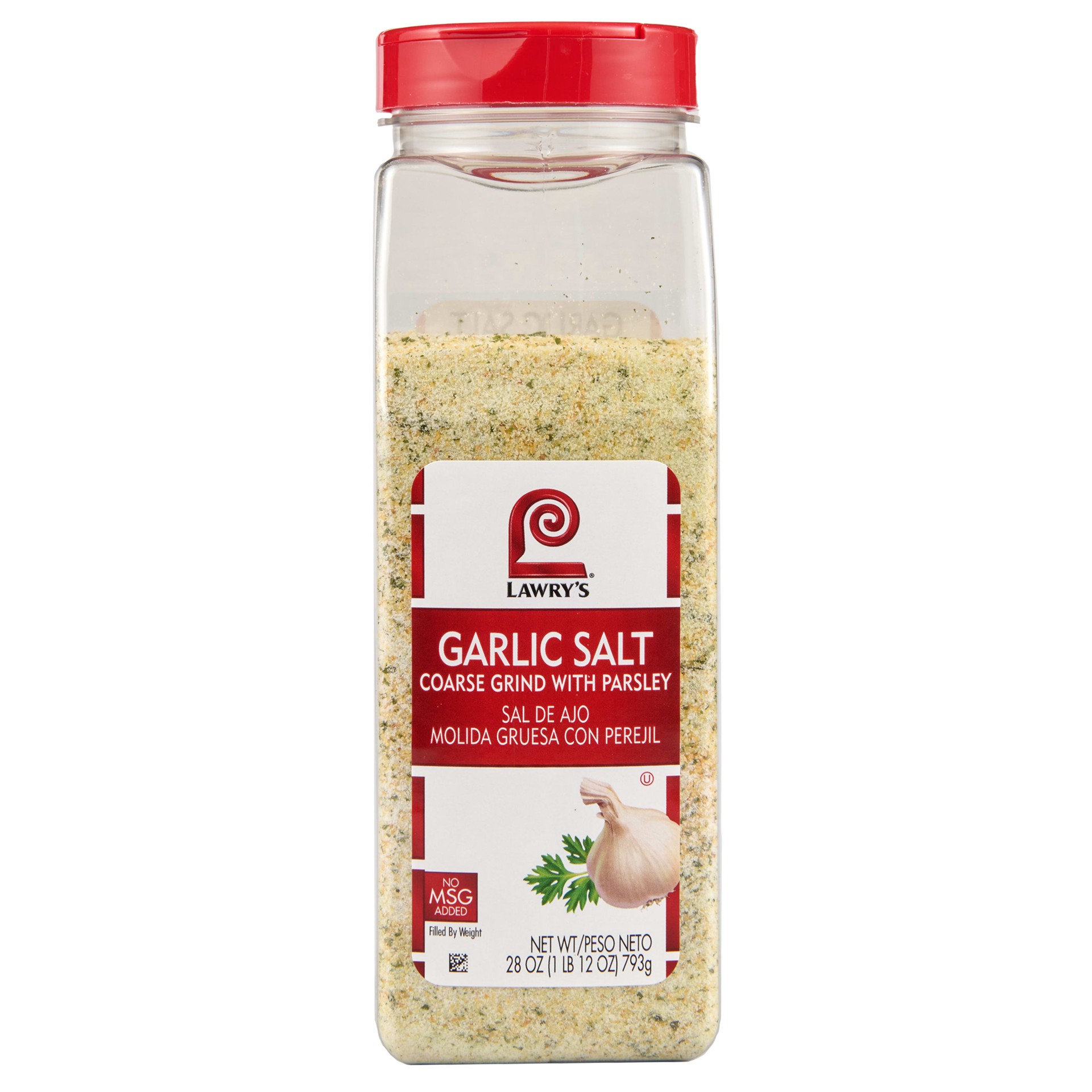 slide 1 of 5, Lawry's Coarse Grind Garlic Salt with Parsley, 28 oz, 28 oz