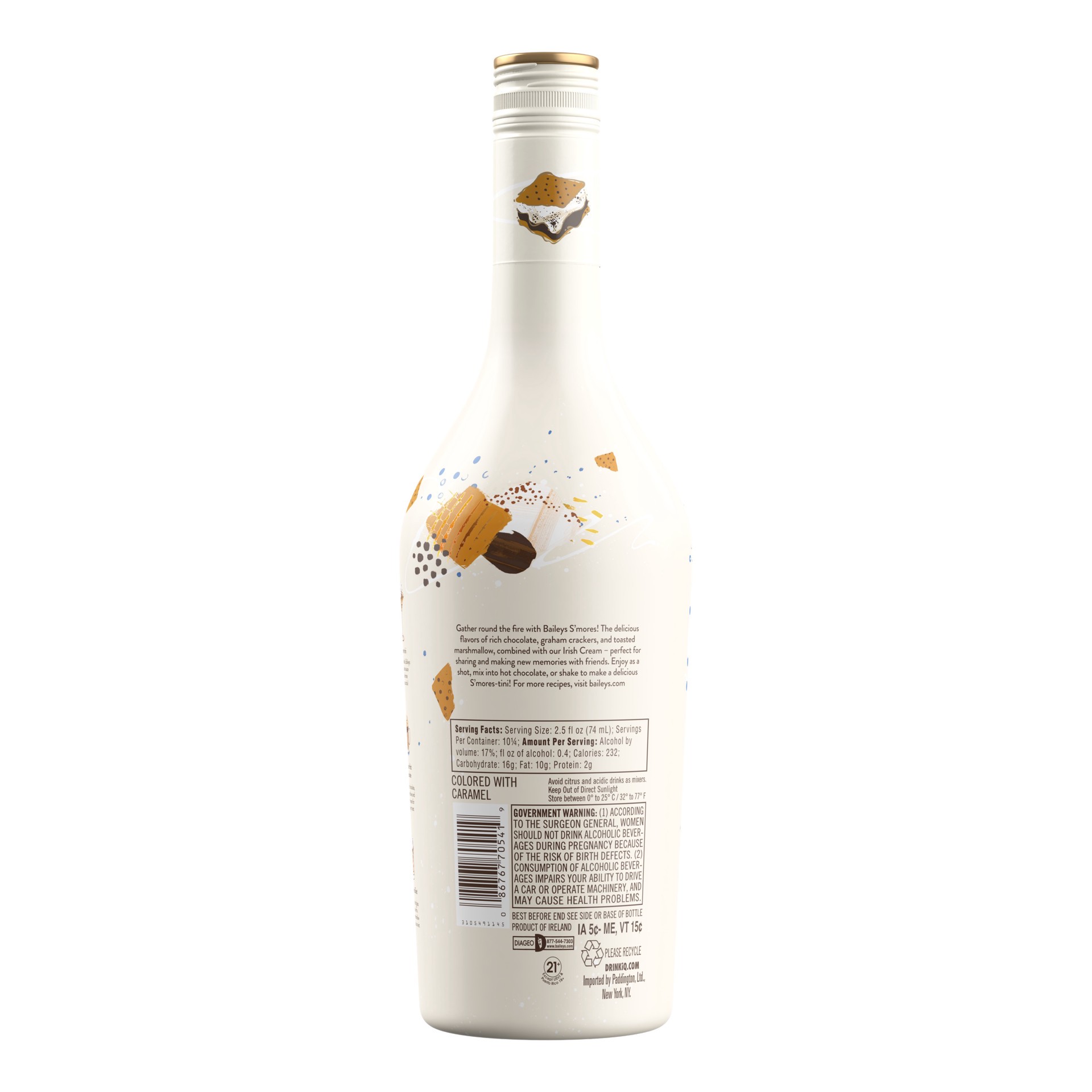 slide 8 of 9, Bailey's S'mores Cordial, 750 ml