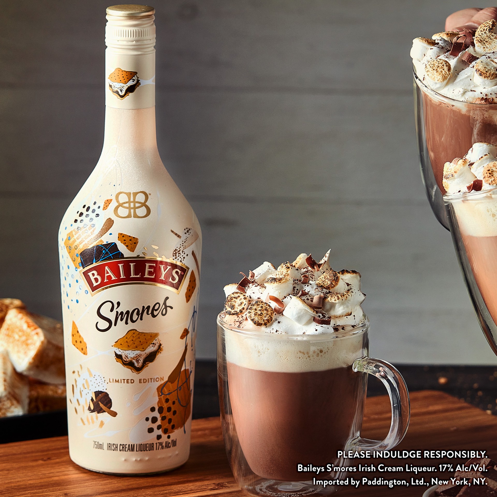 slide 9 of 9, Bailey's S'mores Cordial, 750 ml