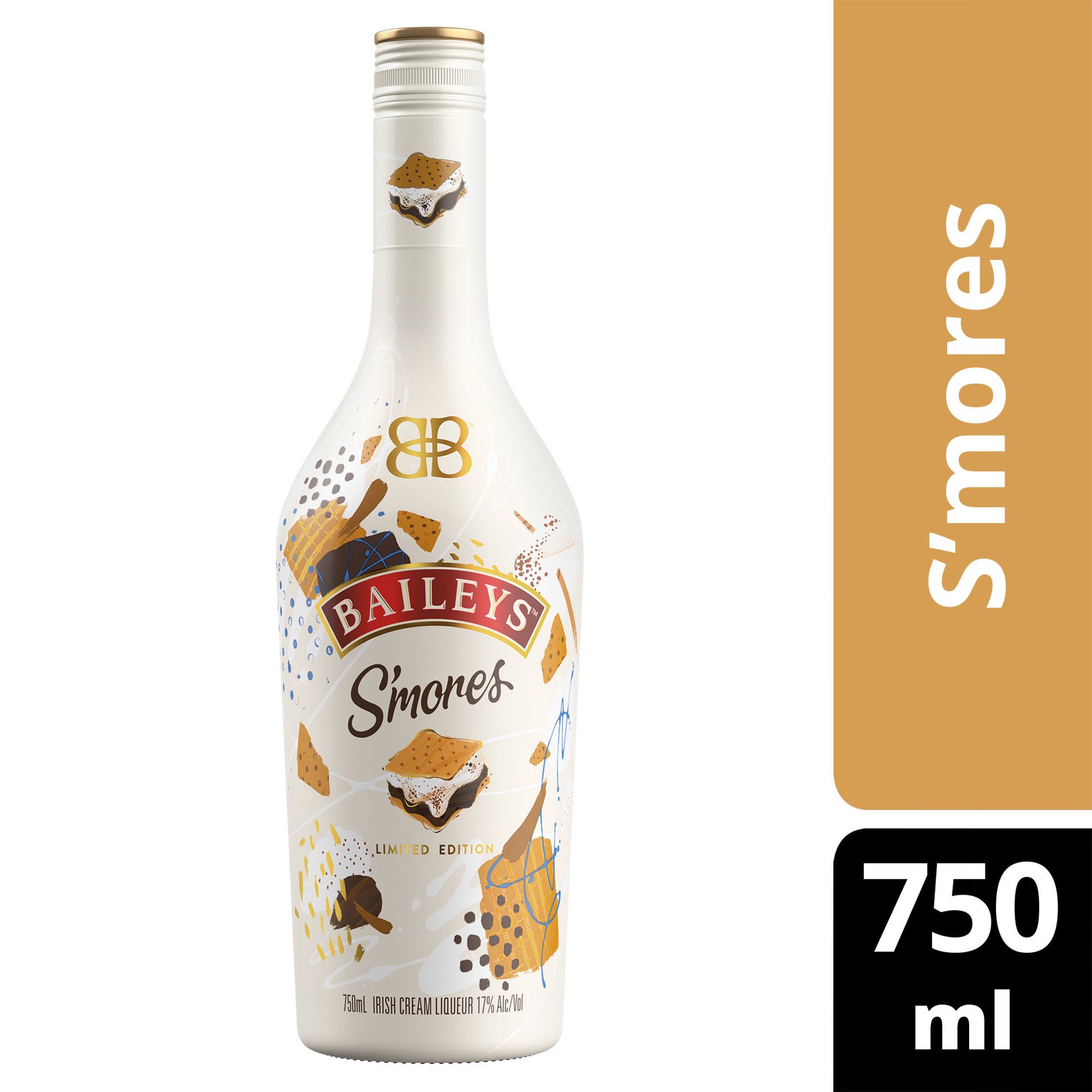 slide 2 of 9, Bailey's S'mores Cordial, 750 ml
