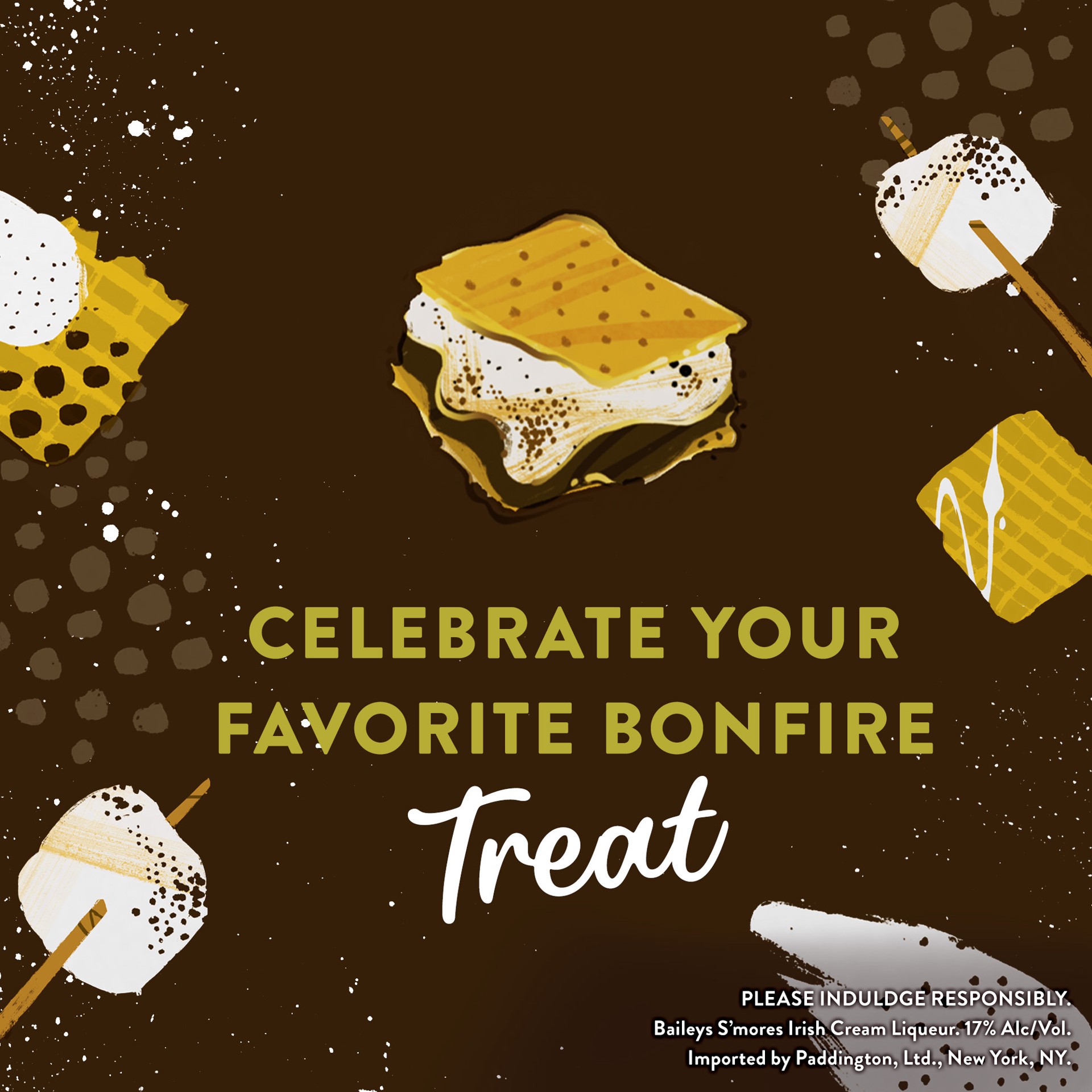 slide 4 of 9, Bailey's S'mores Cordial, 750 ml