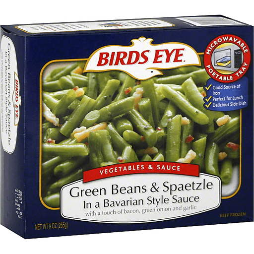Birds Eye Green Beans & Spaetzle in Bavarian Style Sauce 9 oz Shipt