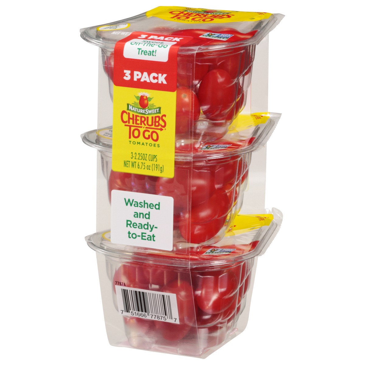 slide 3 of 9, NatureSweet Cherubs To Go Tomatoes 3 - 2.25 oz Cups, 3 ct