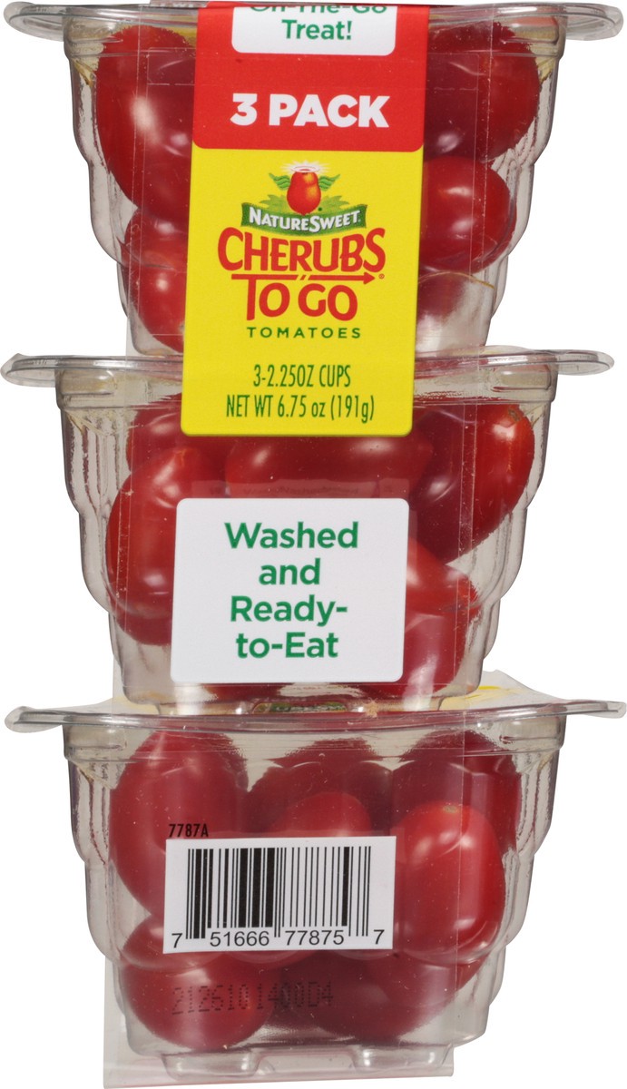slide 5 of 9, NatureSweet Cherubs To Go Tomatoes 3 - 2.25 oz Cups, 3 ct