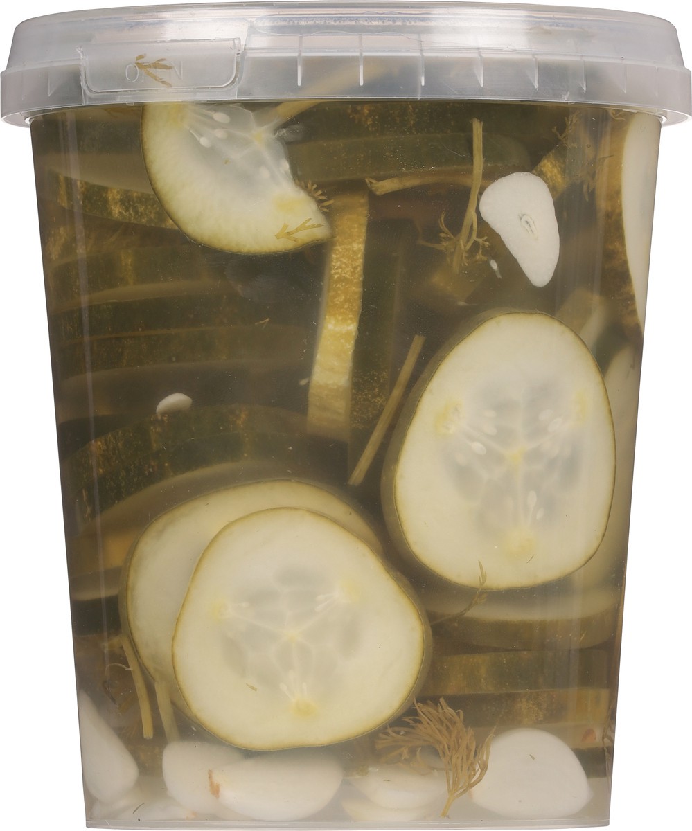 slide 2 of 9, Wahlburgers Hot Fresh Dill Chips 32 fl oz, 32 fl oz