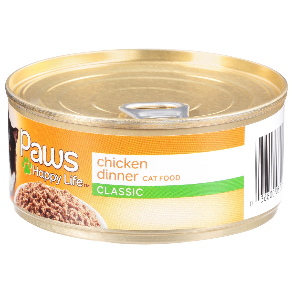 slide 3 of 9, Paws Happy Life Classic Chicken Dinner Cat Food 5.5 oz, 5.5 oz