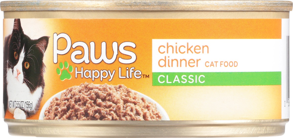 slide 6 of 9, Paws Happy Life Classic Chicken Dinner Cat Food 5.5 oz, 5.5 oz