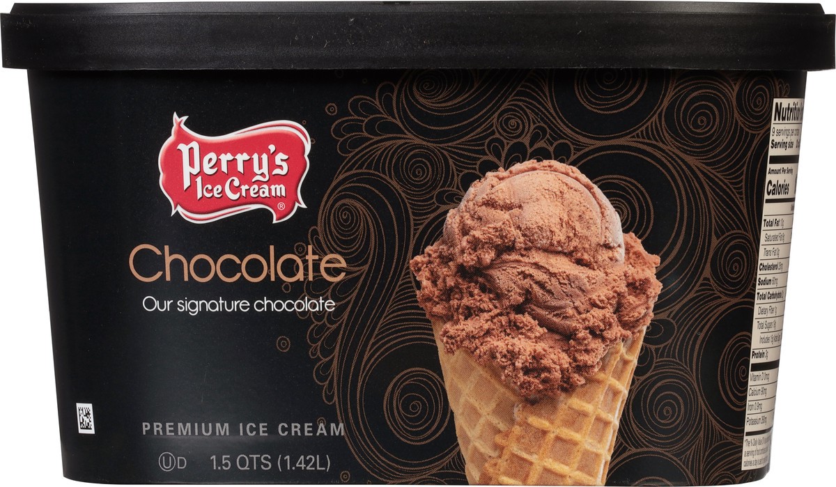 slide 2 of 9, Perry's Ice Cream Chocolate Premium Ice Cream 1.5 qt, 1.5 qt