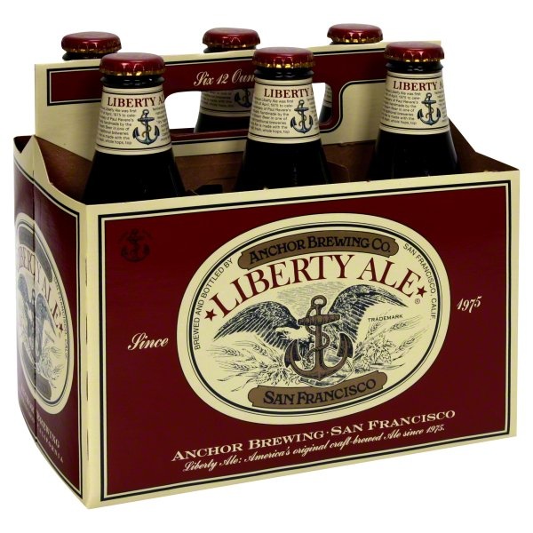 slide 1 of 1, Anchor Brewing Anchor Liberty Ale Bottles, 6 ct; 12 oz