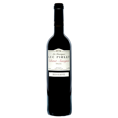 slide 1 of 1, Luc Pirlet Cabernet Sauvignon Les Barriques, 750 ml