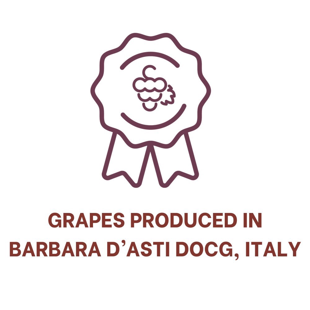 slide 4 of 6, Dellatorri Barbera D'Asti Red Italian Wine, 750 ml