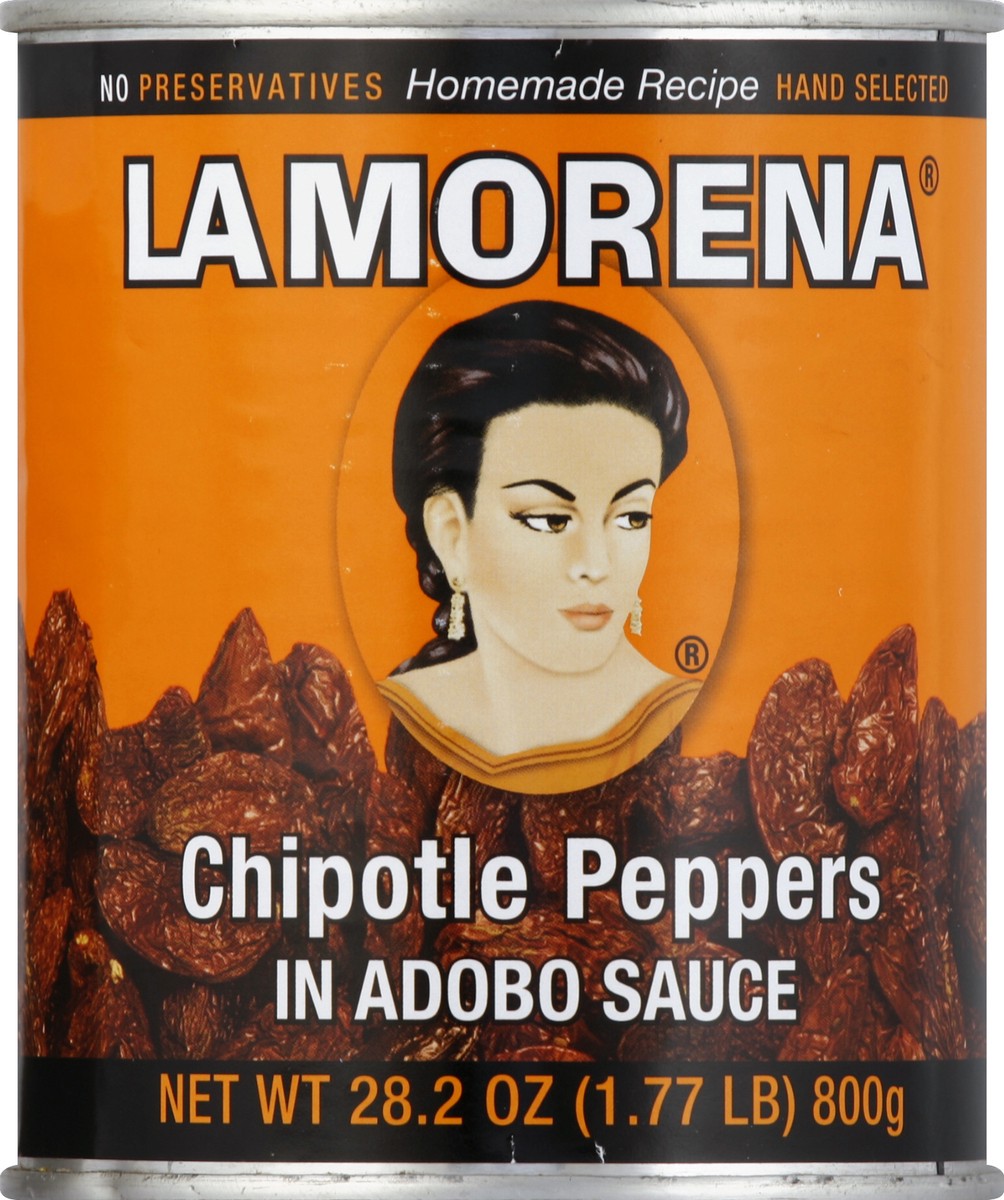 slide 2 of 2, La Morena Chipotle Peppers 28.2 oz, 28.2 oz