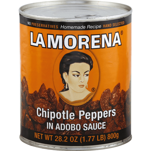 slide 1 of 2, La Morena Chipotle Peppers 28.2 oz, 28.2 oz