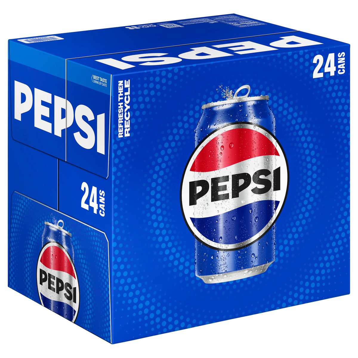slide 2 of 7, Pepsi Soda Cola 12 Fl Oz 24 Count, 24 ct