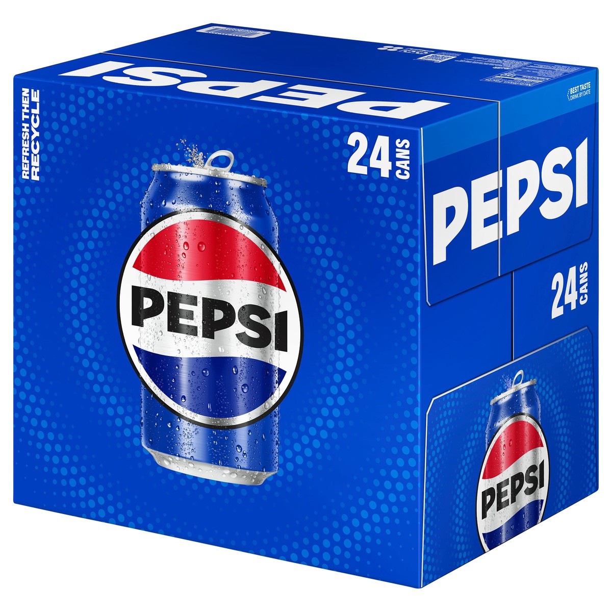 slide 3 of 7, Pepsi Soda Cola 12 Fl Oz 24 Count, 24 ct