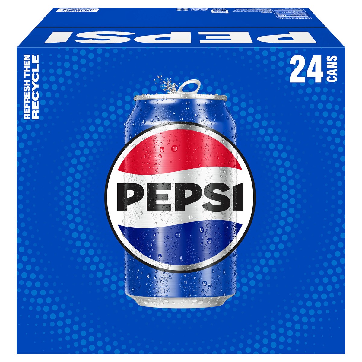 slide 1 of 7, Pepsi Soda Cola 12 Fl Oz 24 Count, 24 ct