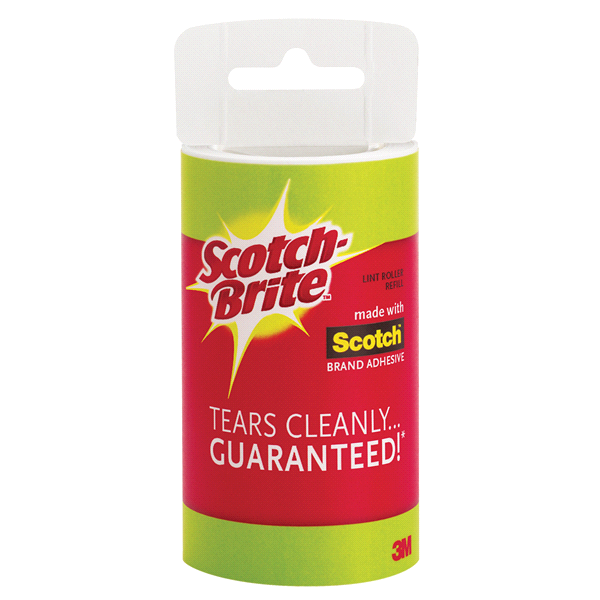 slide 1 of 1, Scotch-Brite Lint Roller Refill, 2 ct