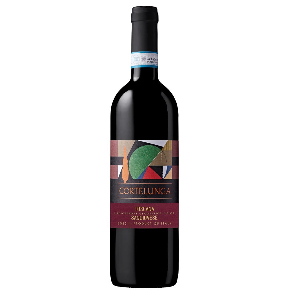 slide 3 of 6, Cortelunga Sangiovese Red Italian Wine, 750 ml