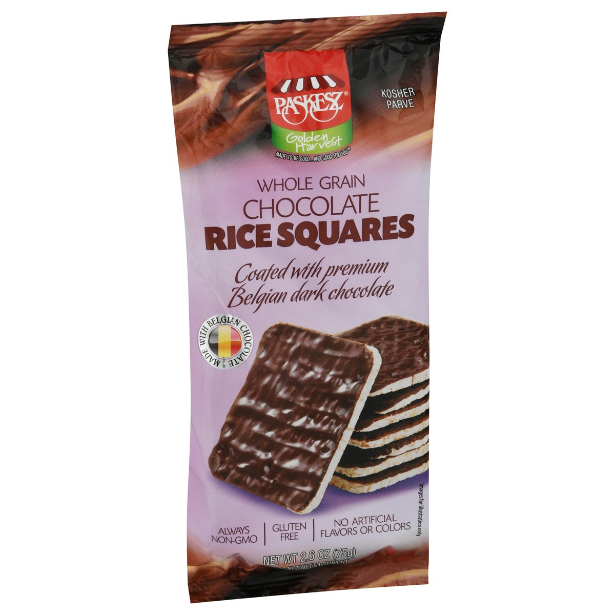 slide 4 of 14, Paskesz Choc Rice Squares, 2.6 oz