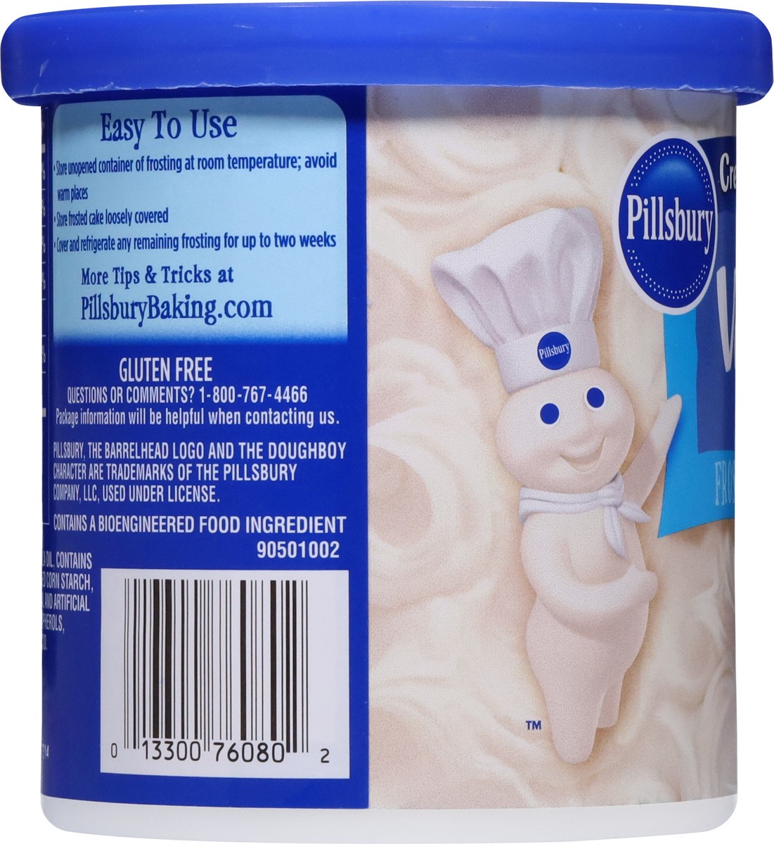 slide 5 of 9, Pillsbury Creamy Supreme Vanilla Frosting 16 oz, 16 oz
