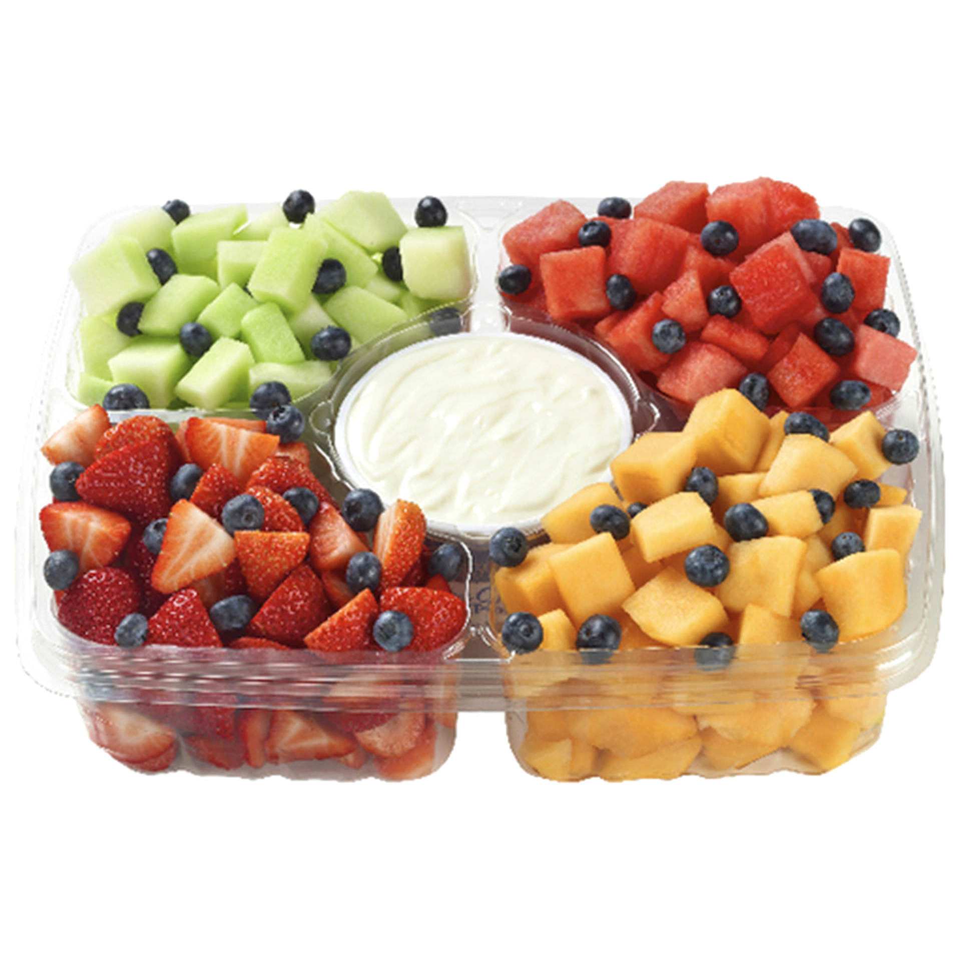 slide 1 of 1, Fresh From Meijer Mixed Fruit Tray with Dip, 72 oz, 72 oz