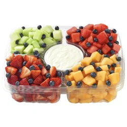 Fresh From Meijer Mixed Fruit Tray with Dip, 72 oz