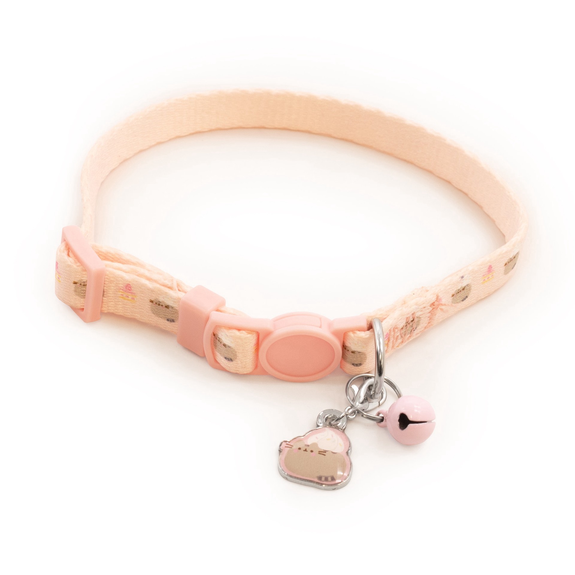 slide 1 of 1, Pusheen Pink Cake Cat Collar, Assorted, 1 ct