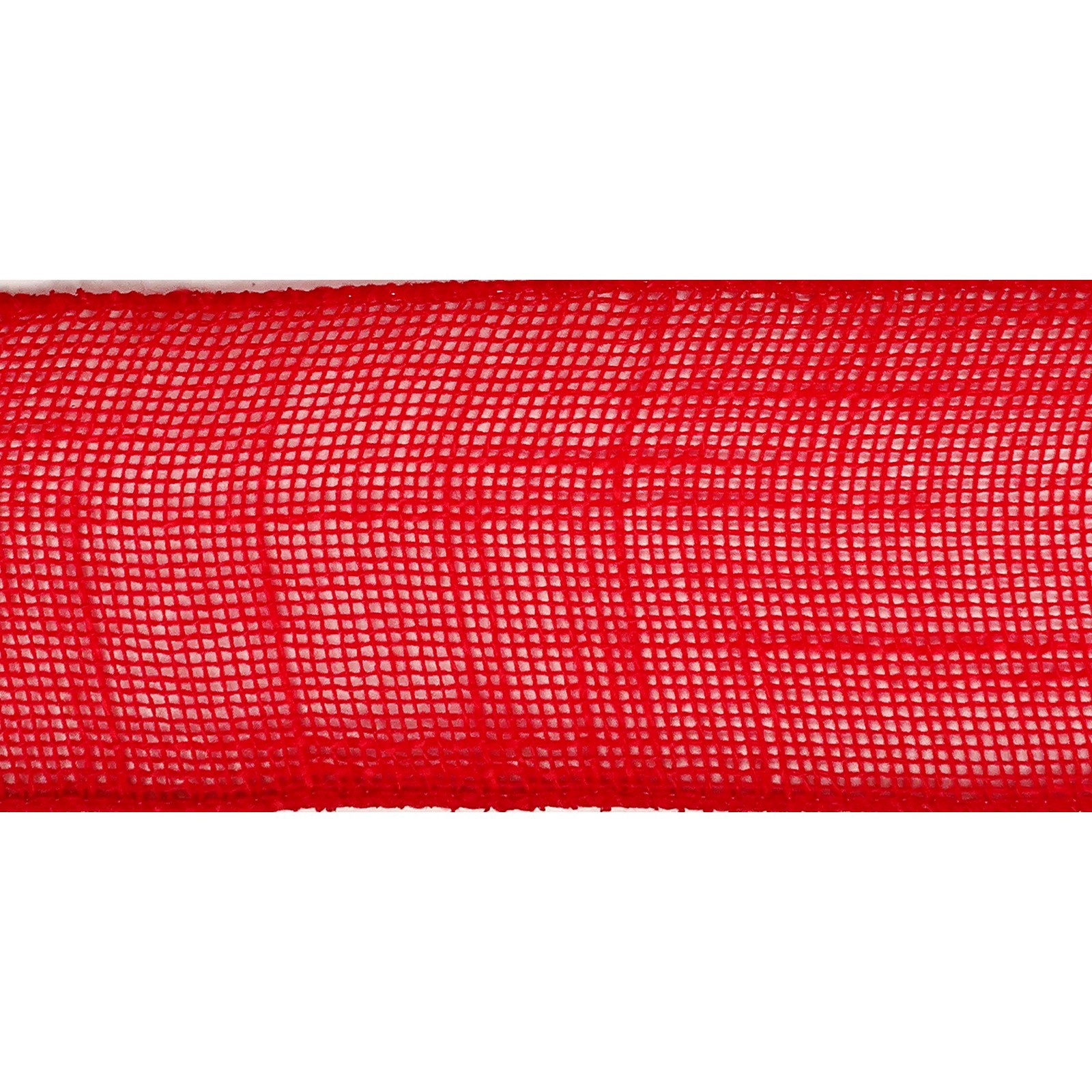 slide 3 of 4, 2.5" X 25ft. Faux Burlap Wired Ribbon By Celebrate It, 2.5 in x 25 ft