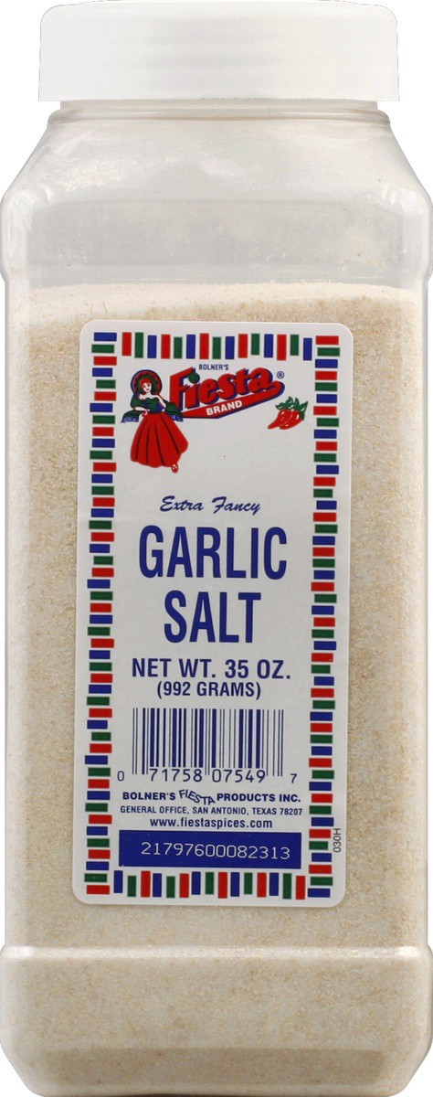 slide 2 of 4, Fiesta Garlic Salt 35 oz, 35 oz