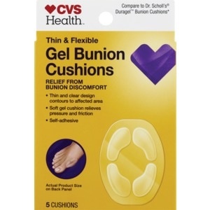 slide 1 of 1, CVS Health Gel Bunion Cushion, 5 Ct, 5 ct