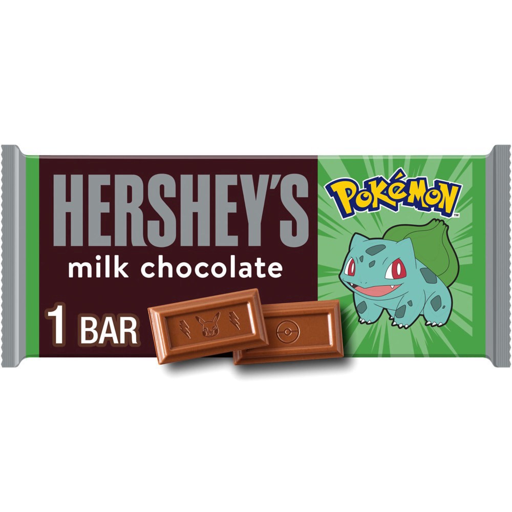 slide 5 of 6, HERSHEY's Milk Chocolate Pokemon Candy Bar, 1.55 oz