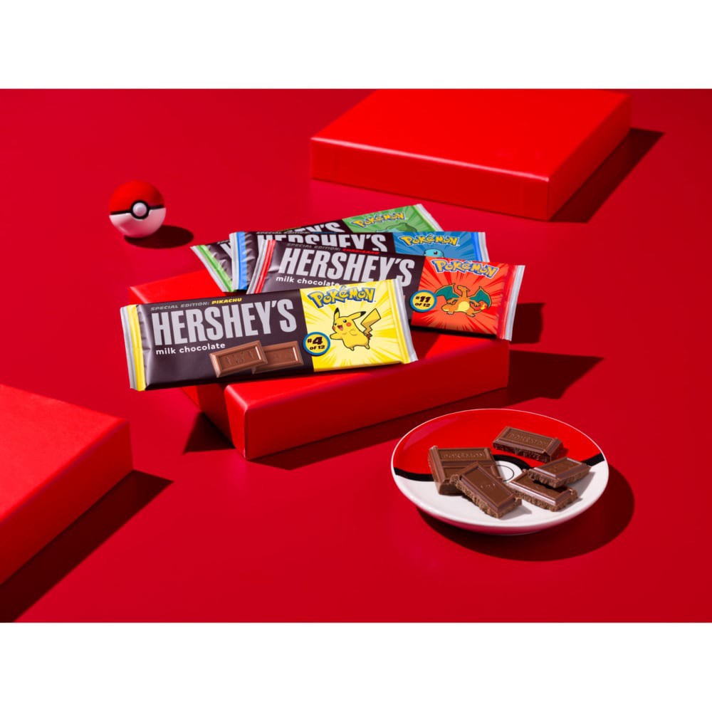 slide 3 of 6, HERSHEY's Milk Chocolate Pokemon Candy Bar, 1.55 oz