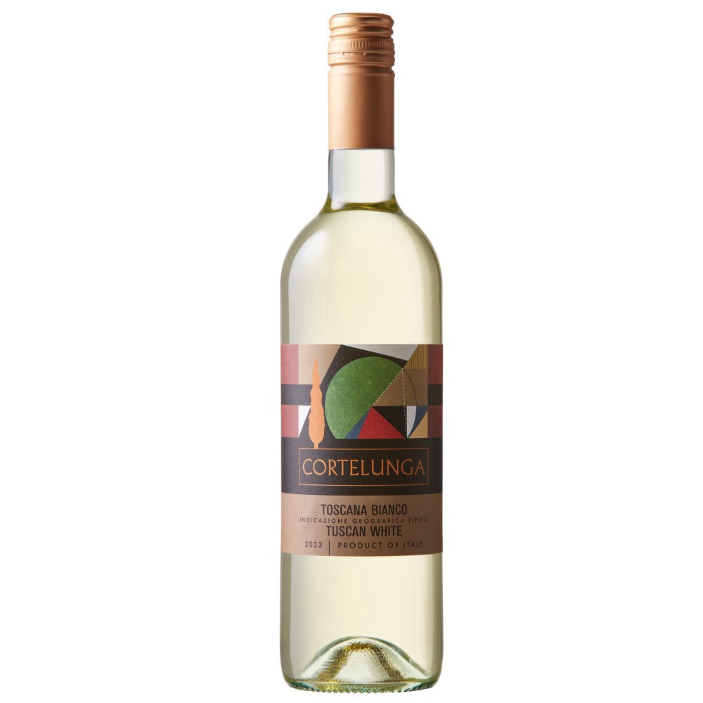 slide 3 of 6, Cortelunga Tuscan White Italian Wine, 750 ml