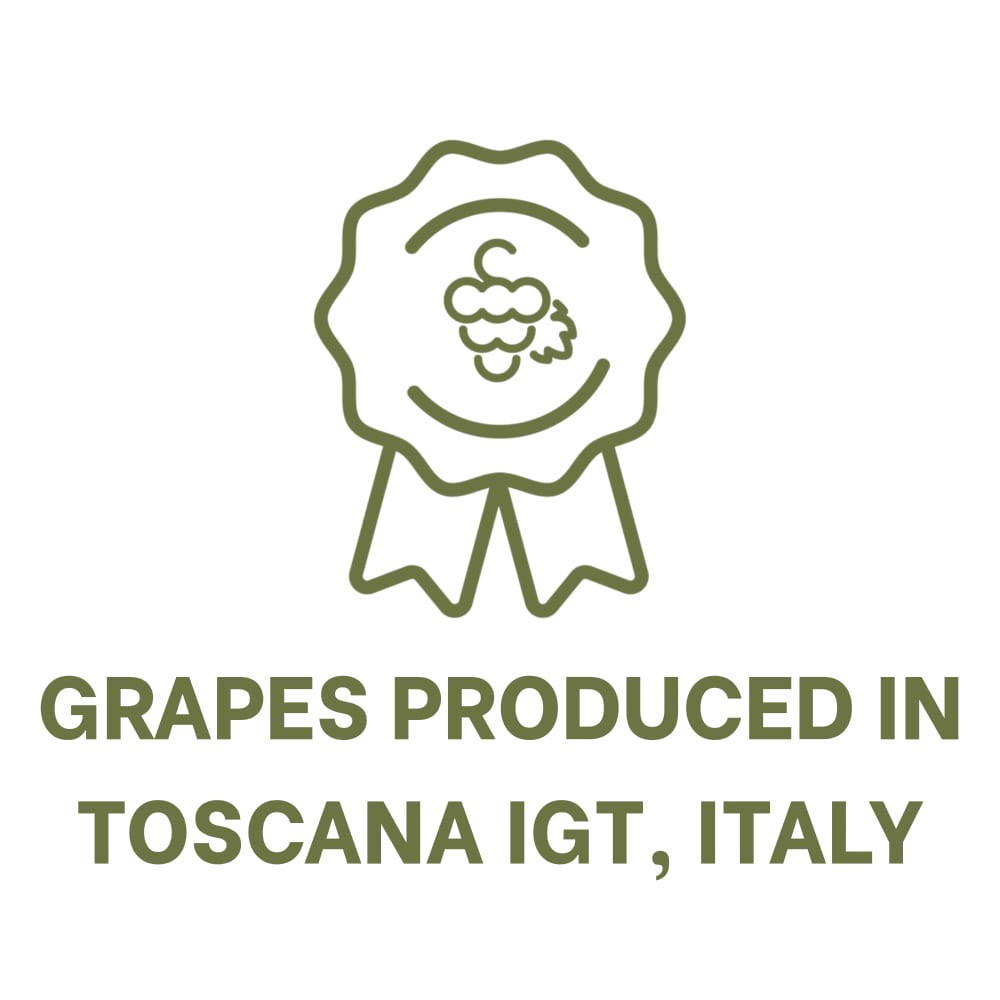 slide 2 of 6, Cortelunga Tuscan White Italian Wine, 750 ml