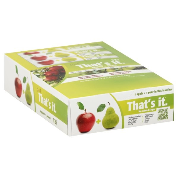 slide 1 of 1, That's it. Apple And Pear Box Fruit Bar, 14.4 oz