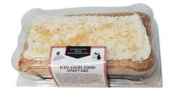 ARNIES Iced Angel Food Loaf Cake