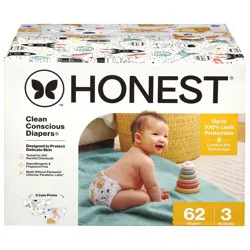 Honest Space Traveling/It''s A Pawty Clean Conscious Size 3 Diapers (16-28 lbs (7-13 kg)) 62 Each
